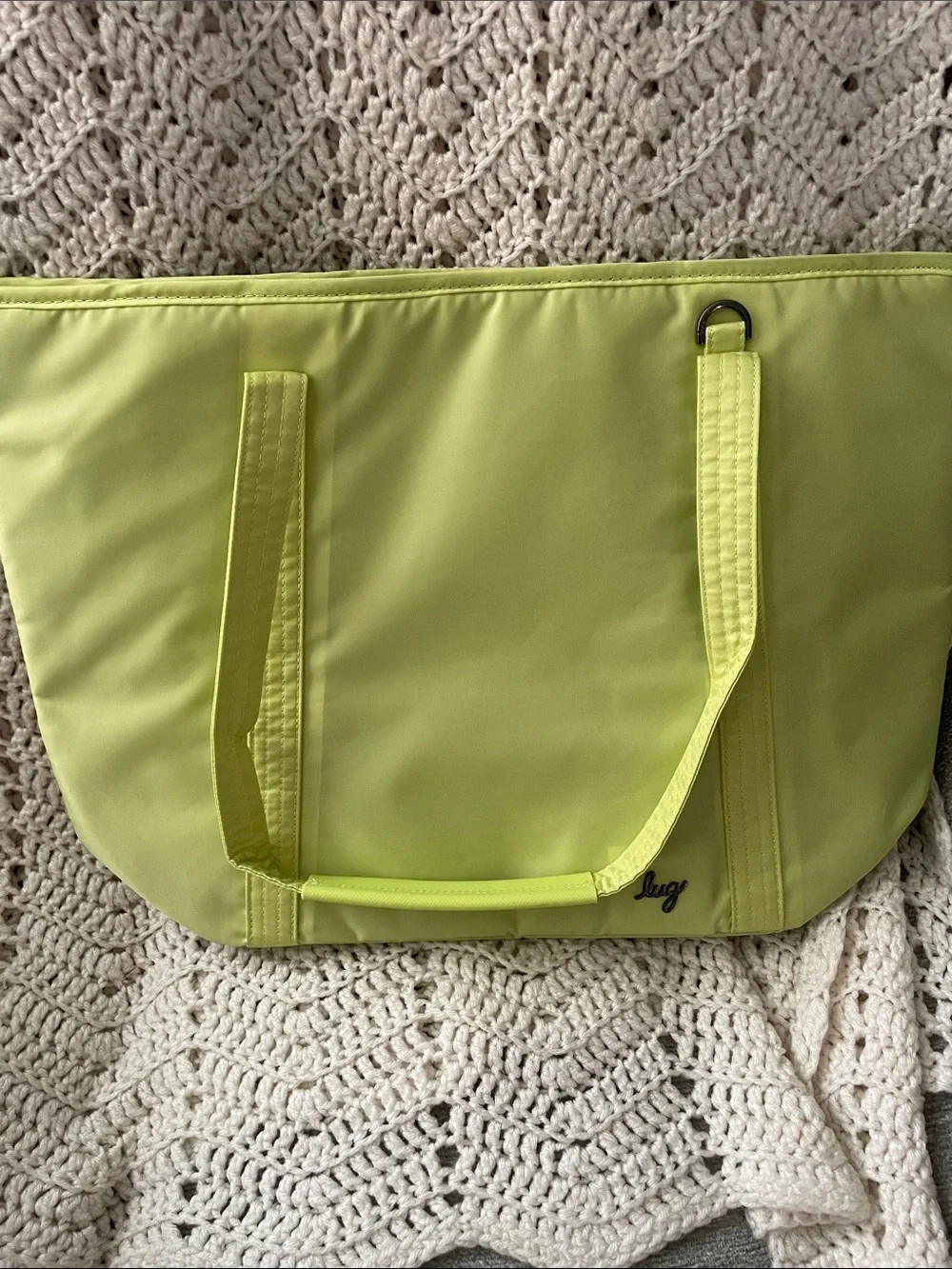 Lug Scramble insulated tote Margarita